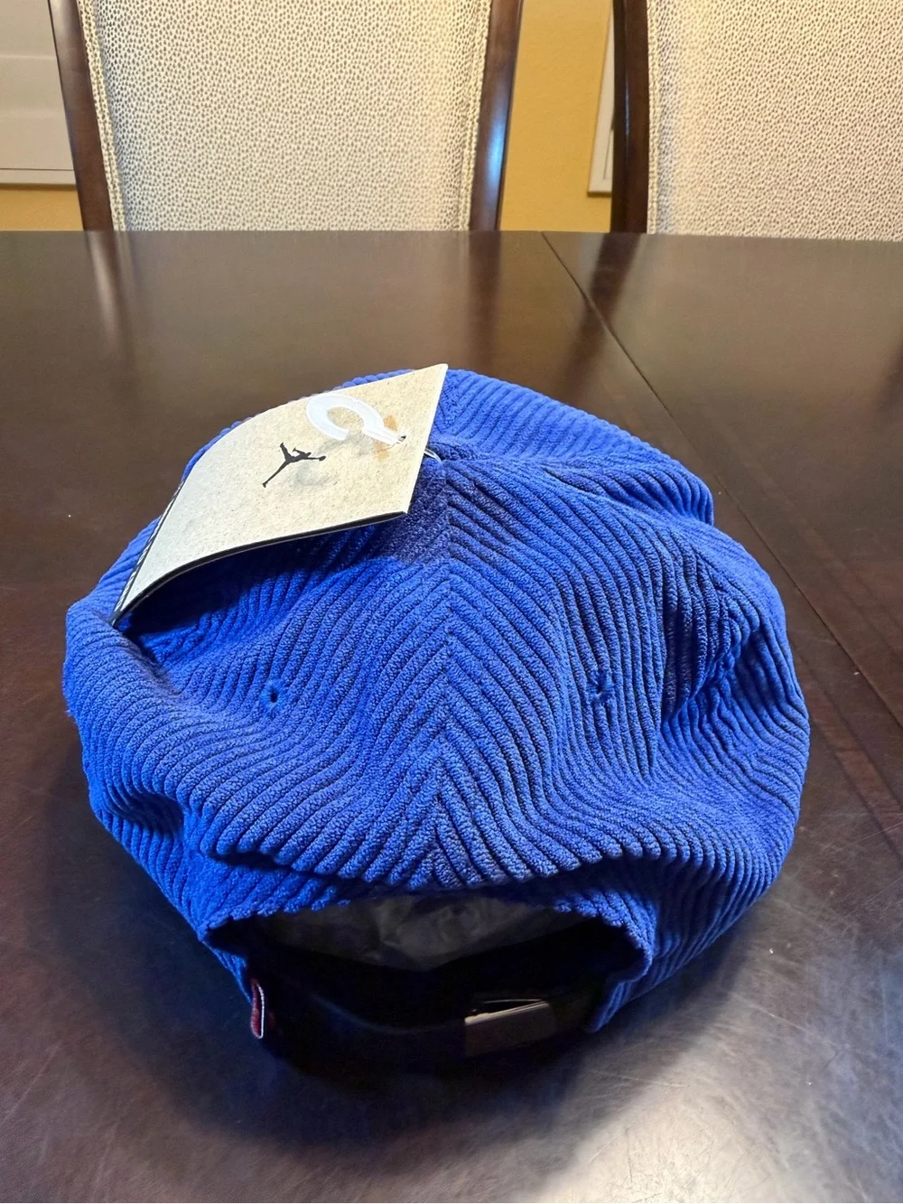 New Nike Air Jordan Logo Hat Blue White Size L / XL